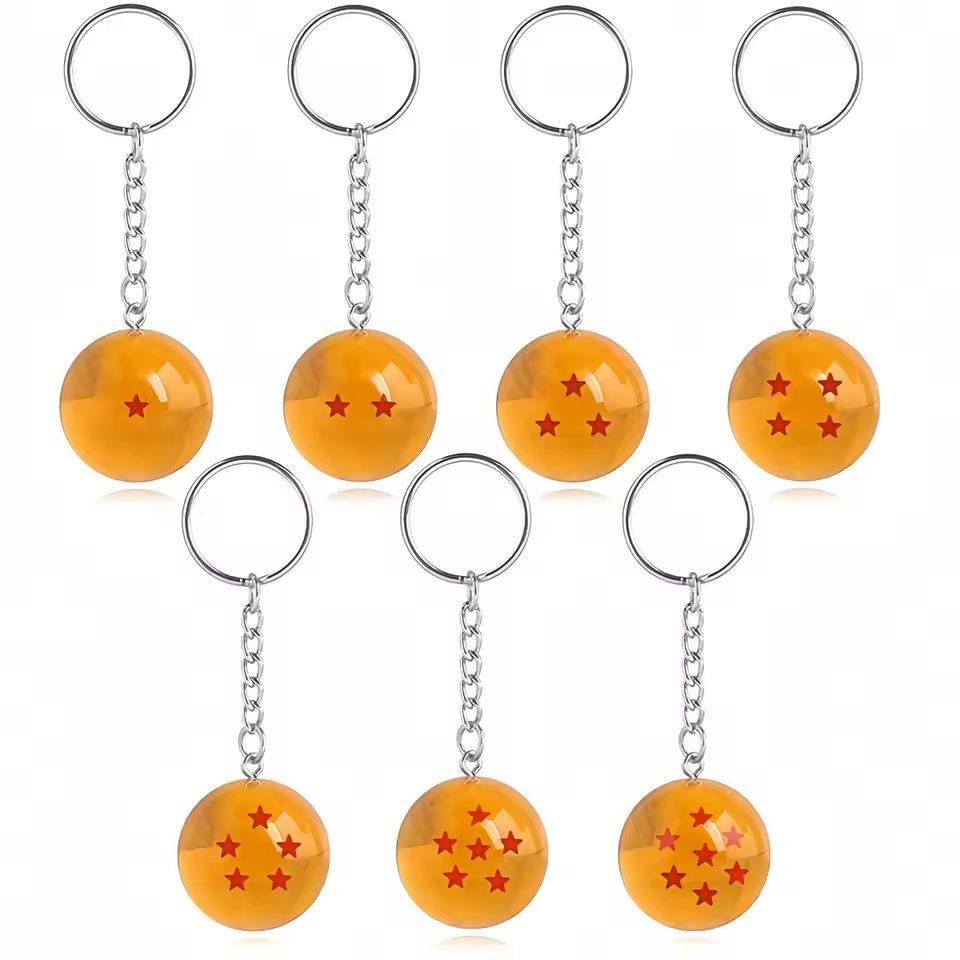 Star Balls Keychain